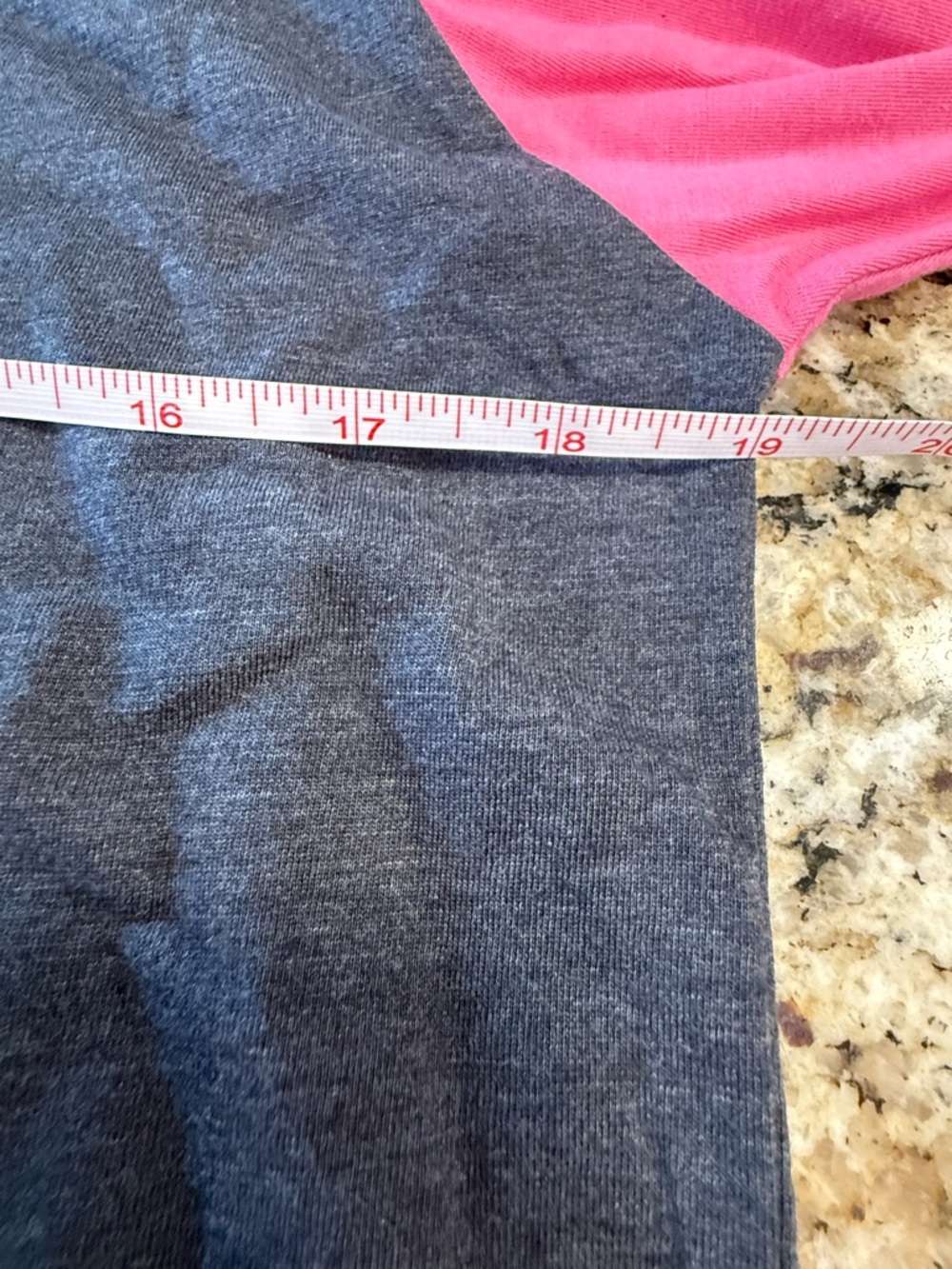 Rawlings baseball tee gray & pink crew neck crop sleeves SZ M - Picture 7 of 11